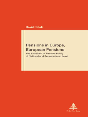 cover image of Pensions in Europe, European Pensions
